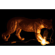 Tafellamp Goud Kunsthars L 16 cm 16.5x58x26.5 cm-Tafellampen-J-Line