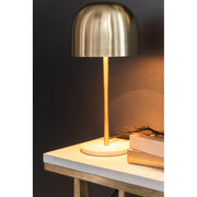 Tafellamp Goud Marmer 20 cm 20.5x20.5x49 cm-Tafellampen-J-Line
