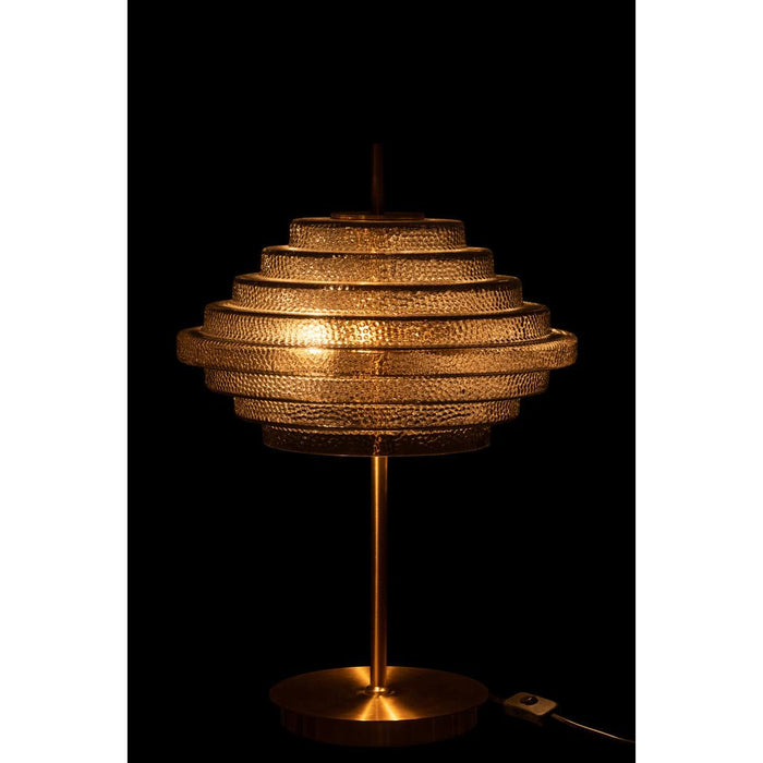 Tafellamp Goud Metaal 36 cm-Tafellampen-J-Line