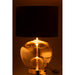 Tafellamp Goud Stof 30 cm-Tafellampen-J-Line