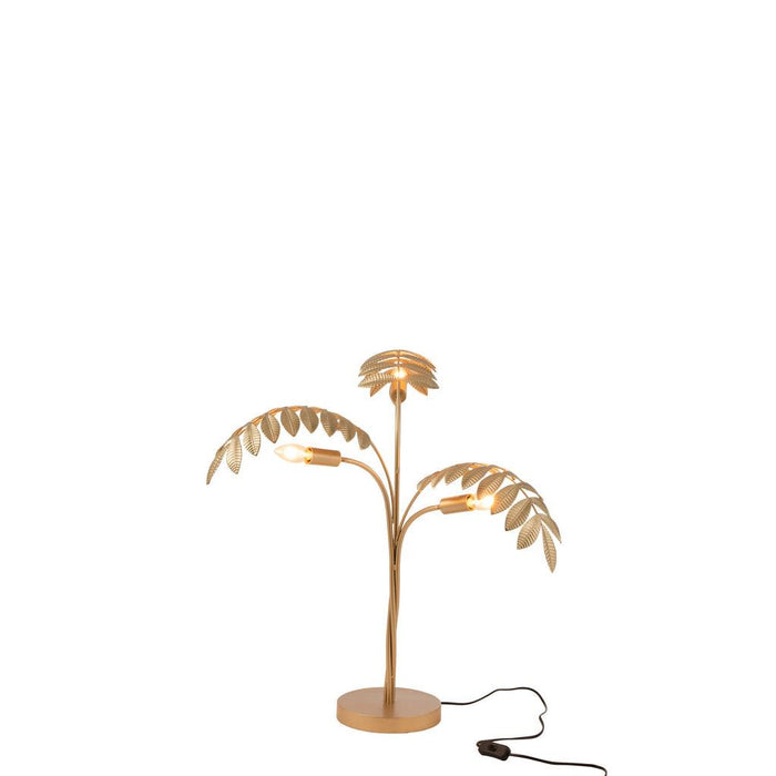 Tafellamp Goud Zinc 53 cm-Tafellampen-J-Line