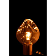 Tafellamp Grijs Aluminium 25 cm 25x25x38 cm-Tafellampen-J-Line