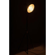 Tafellamp Grijs Metaal Rond 58 cm 58x58x150 cm-Tafellampen-J-Line