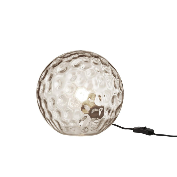 Tafellamp Grijs Staal 25 cm-Tafellampen-J-Line