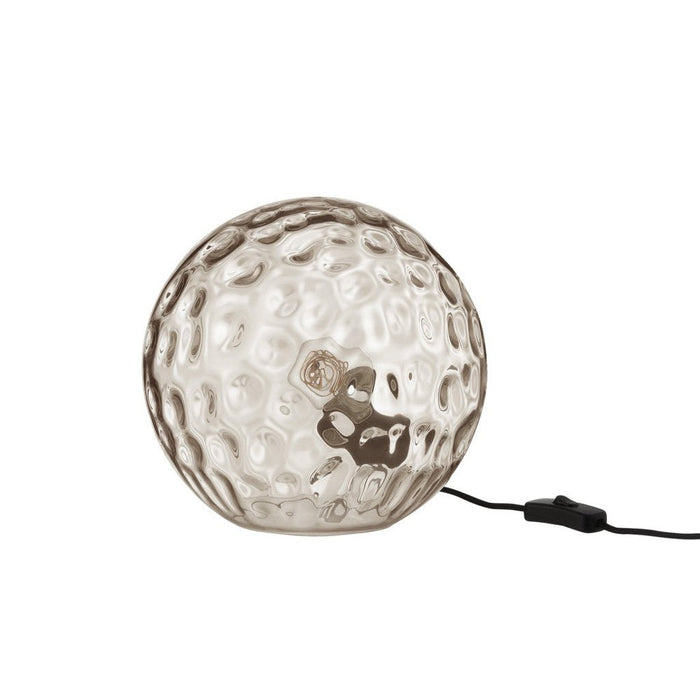 Tafellamp Grijs Staal 25 cm-Tafellampen-J-Line