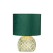 Tafellamp Groen Glas 17 cm 17.2x17.2x23 cm-Tafellampen-J-Line