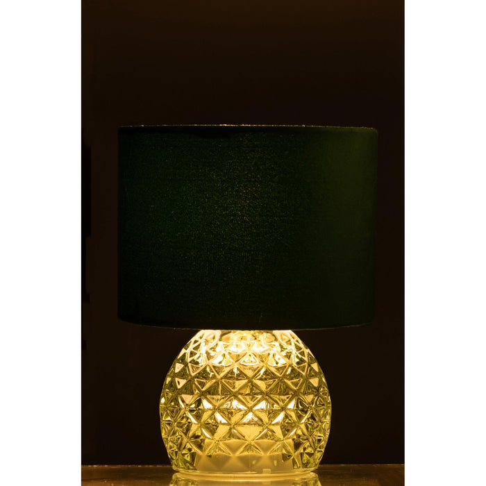 Tafellamp Groen Glas 17 cm-Tafellampen-J-Line