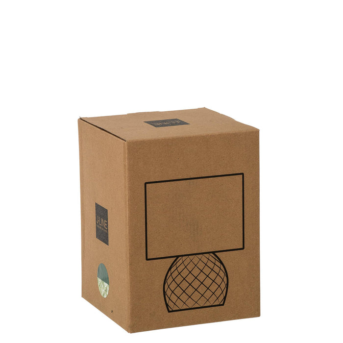 Tafellamp Groen Glas 17 cm-Tafellampen-J-Line
