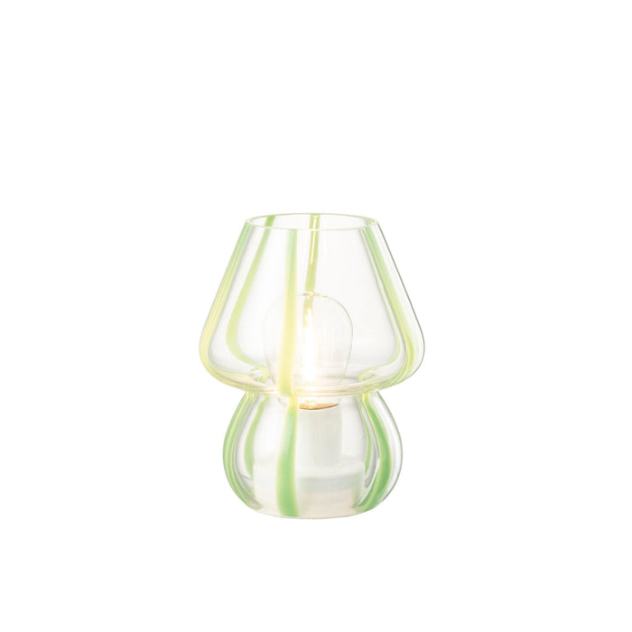 Tafellamp Groen Kunststof S 11 cm-Tafellampen-J-Line