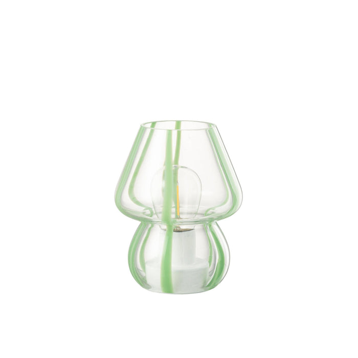 Tafellamp Groen Kunststof S 11 cm-Tafellampen-J-Line