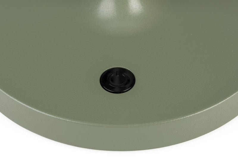 Tafellamp Hub Polypropyleen, Metaal Groen Ø15x33 cm Irrelevant-Tafellampen-Creating Home