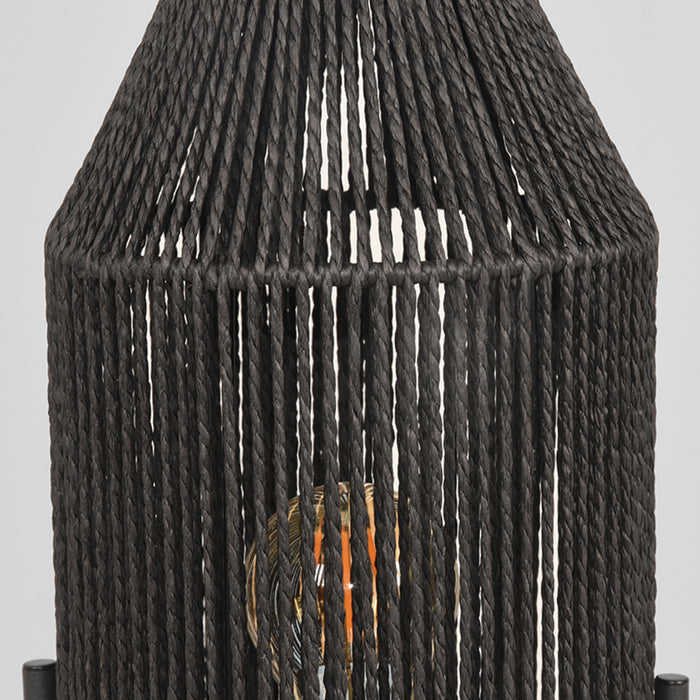 LABEL51 Tafellamp Ibiza - Zwart - Jute - 1-Lichts-Tafellampen-LABEL51