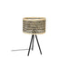 Tafellamp Isla Bamboo hout Beige Ø33x55 cm E27-Tafellampen-Creating Home