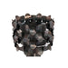 Tafellamp Jaye Zwart 55 cm-Tafellampen-PTMD
