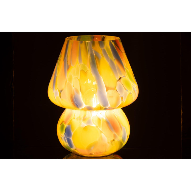 Tafellamp Kunststof L 15 cm 15x15x19 cm-Tafellampen-J-Line