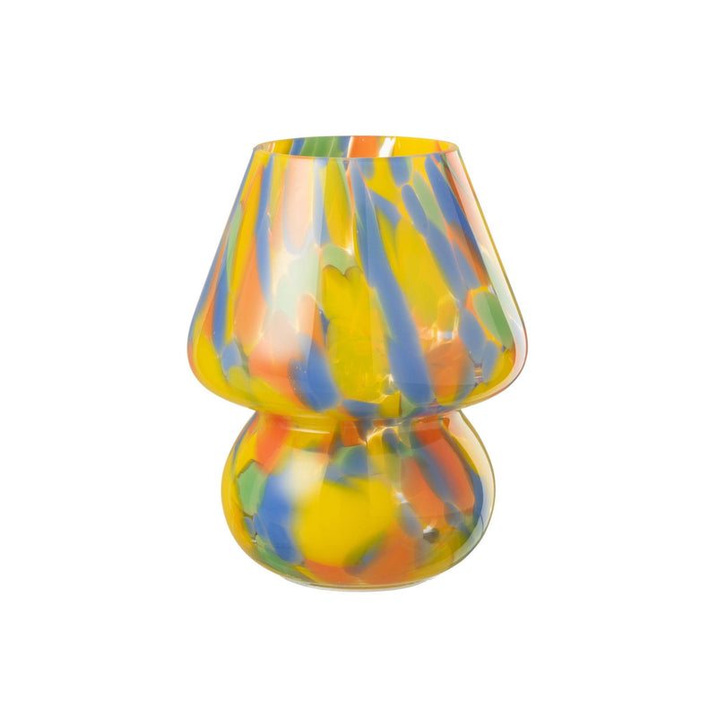 Tafellamp Kunststof L 15 cm 15x15x19 cm-Tafellampen-J-Line