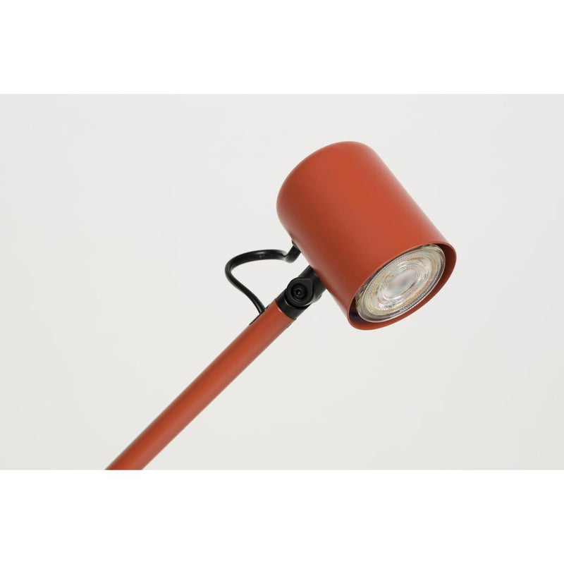 Tafellamp Leeshoekje Werkplek Iron Rood 55x20x45.5 cm-Tafellampen-Creating Home
