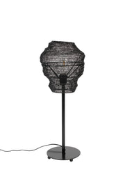 Tafellamp Lena Metaal Zwart Ø27x69 cm E27-Tafellampen-Creating Home