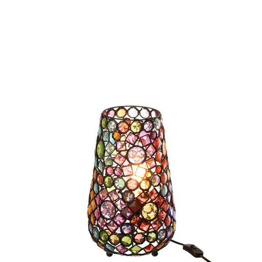 Tafellamp Mix ijzer S 14 cm 14x23x35 cm-Tafellampen-J-Line