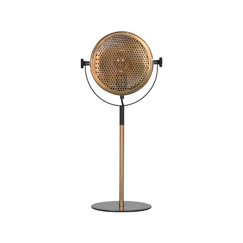 Tafellamp Muse Geinspireerd Metaal Antiek Goud 20x20x60 cm-Tafellampen-LABEL51
