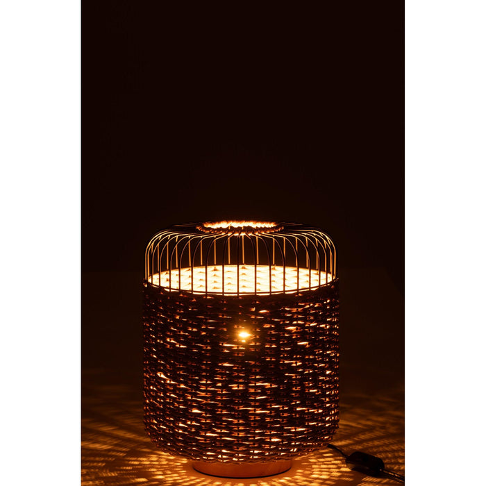Tafellamp Naturel Beech hout 27 cm-Tafellampen-J-Line