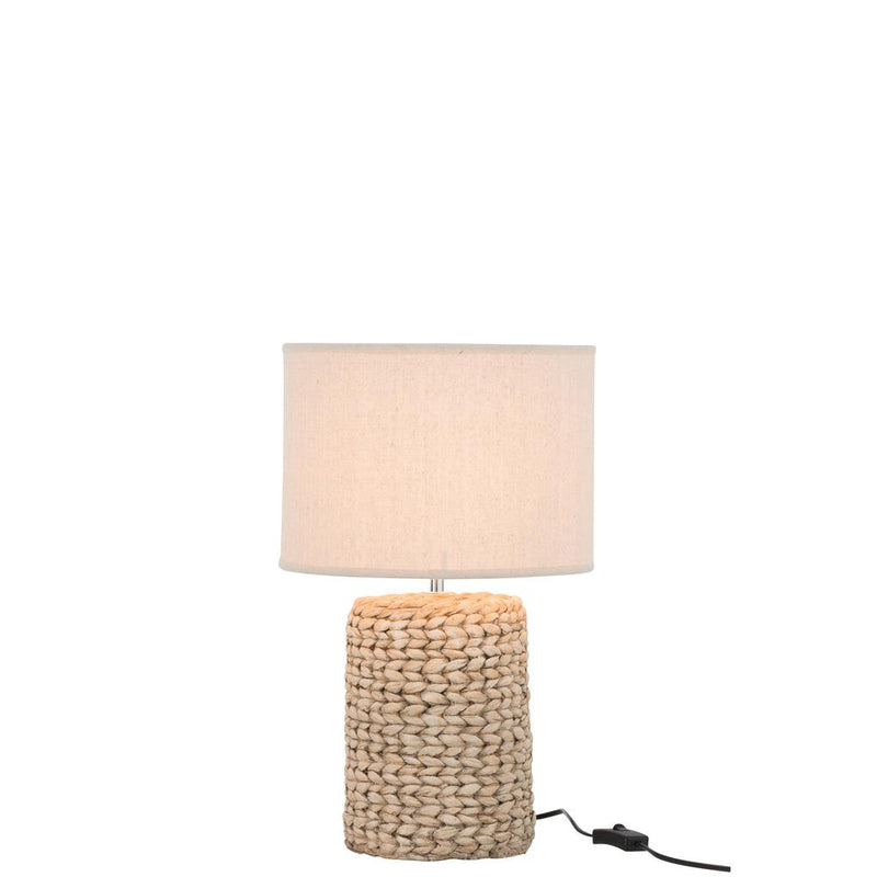 Tafellamp Naturel Cement S 28 cm 28x28x47 cm-Tafellampen-J-Line