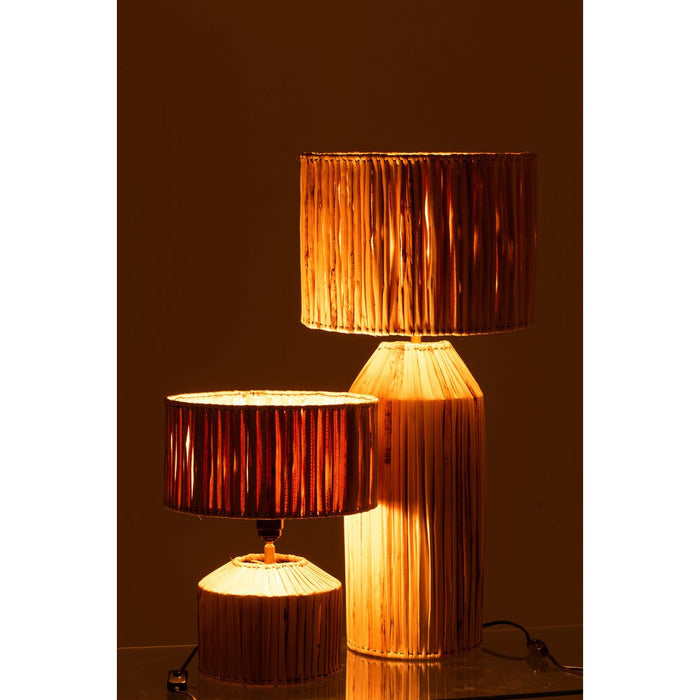 Tafellamp Naturel Electrical part 35 cm - Naturel - 20796-Tafellampen-J-Line