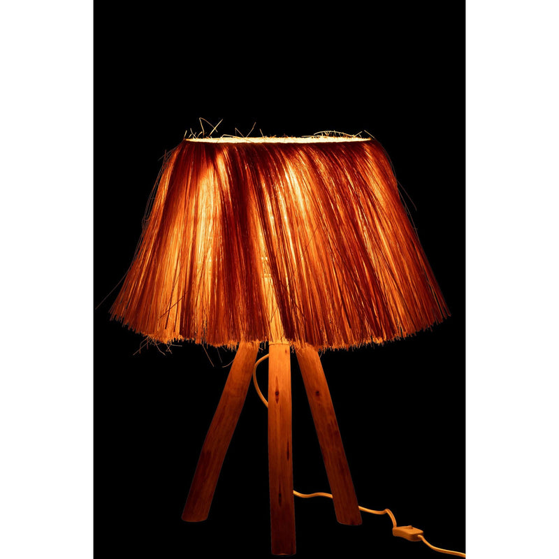 Tafellamp Naturel Ijzer 30 cm 43818 30x30x51 cm-Tafellampen-J-Line