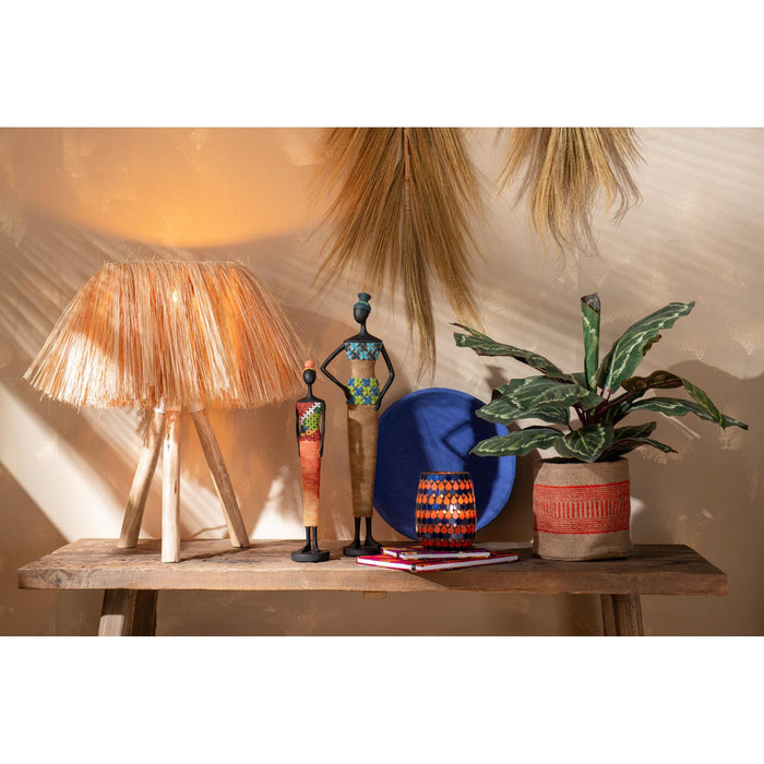 Tafellamp Naturel Ijzer 30 cm - 43818-Tafellampen-J-Line