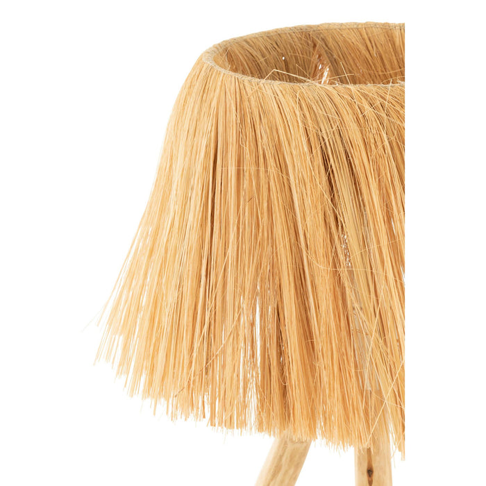 Tafellamp Naturel Ijzer 30 cm - Naturel-Tafellampen-J-Line