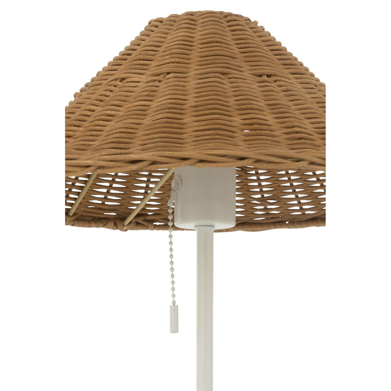 Tafellamp Naturel Ijzer 32 cm 32x32x50 cm-Tafellampen-J-Line