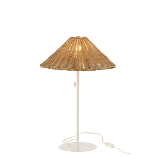 Tafellamp Naturel Ijzer 32 cm-Tafellampen-J-Line