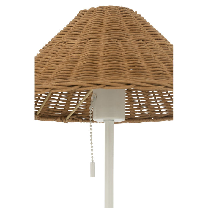 Tafellamp Naturel Ijzer 32 cm-Tafellampen-J-Line