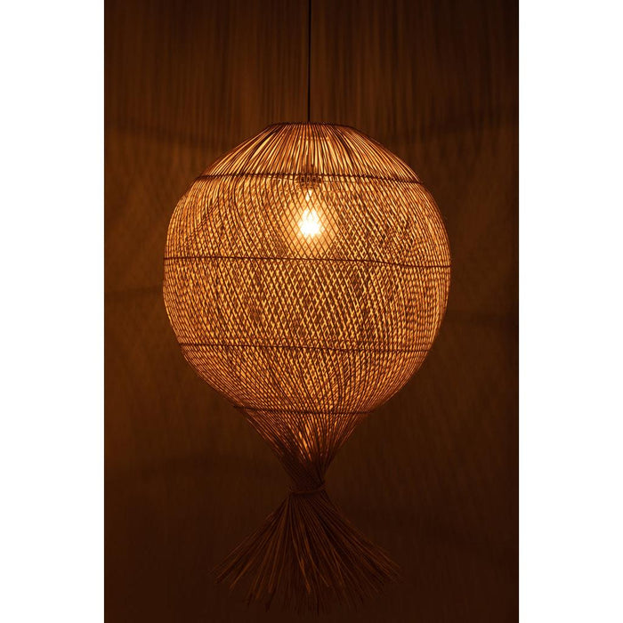 Tafellamp Naturel Ijzer 62 cm-Tafellampen-J-Line