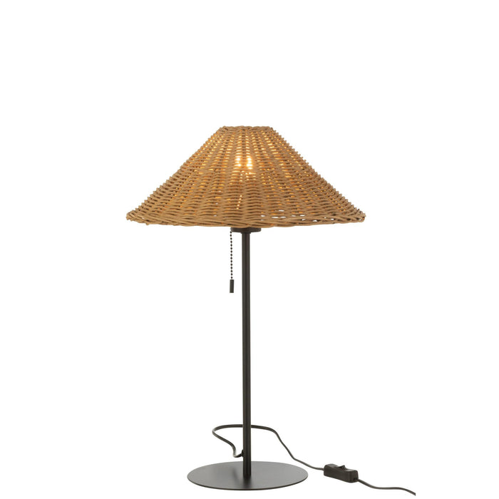 Tafellamp Naturel Kunststof 32 cm-Tafellampen-J-Line