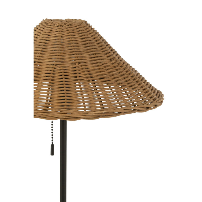 Tafellamp Naturel Kunststof 32 cm-Tafellampen-J-Line