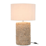 Tafellamp Naturel Linnen 42 cm 42x42x67 cm-Tafellampen-J-Line
