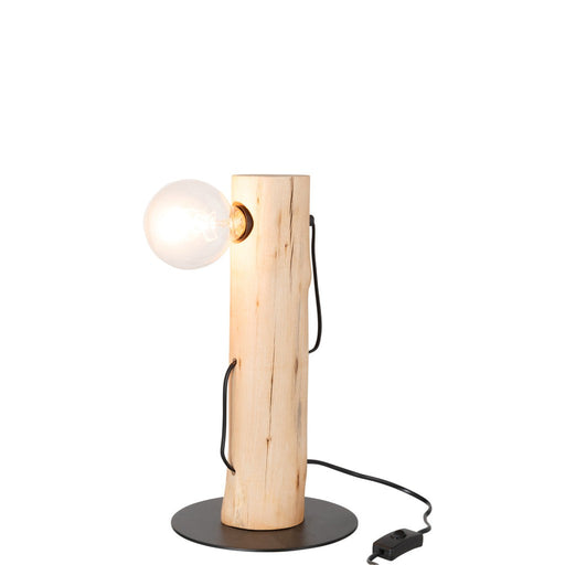Tafellamp Naturel Metaal 20 cm 20.5x20.5x38.5 cm-Tafellampen-J-Line