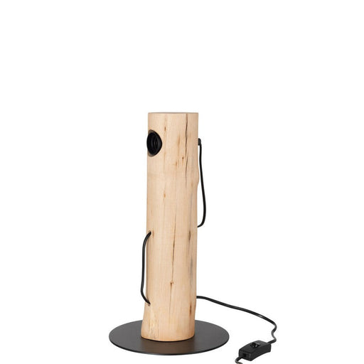 Tafellamp Naturel Metaal 20 cm 20.5x20.5x38.5 cm-Tafellampen-J-Line