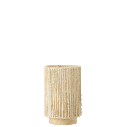 Tafellamp Naturel Metaal S 10 cm 10.5x10.5x16 cm-Tafellampen-J-Line