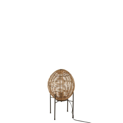 Tafellamp Naturel ijzer 30 cm 20396 30x30x53 cm-Tafellampen-J-Line