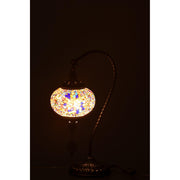 Tafellamp Oranje Metaal 24 cm 24x15x44 cm-Tafellampen-J-Line