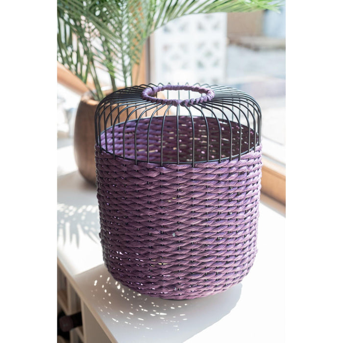 Tafellamp Paars Paper 27 cm-Tafellampen-J-Line