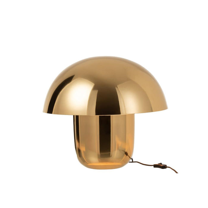 Tafellamp Paddenstoel Metaal Goud 50x50x45 cm-Tafellampen-J-Line
