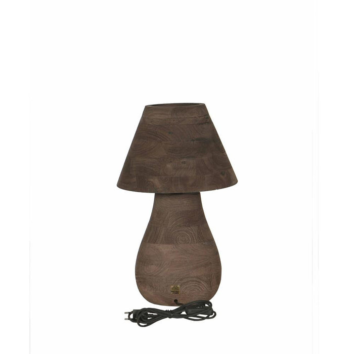 Tafellamp Peake Mangohout Bruin 49 cm-Tafellampen-PTMD