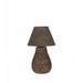 Tafellamp Peake Mangohout Bruin 49 cm-Tafellampen-PTMD