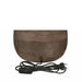 Tafellamp Peake Mangohout Bruin 64 cm-Tafellampen-PTMD