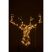 Lamp Wit Kunststof 62 cm Reindeer Head-Tafellampen-J-Line