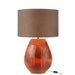 Tafellamp Rood Clay L 56 cm-Tafellampen-J-Line
