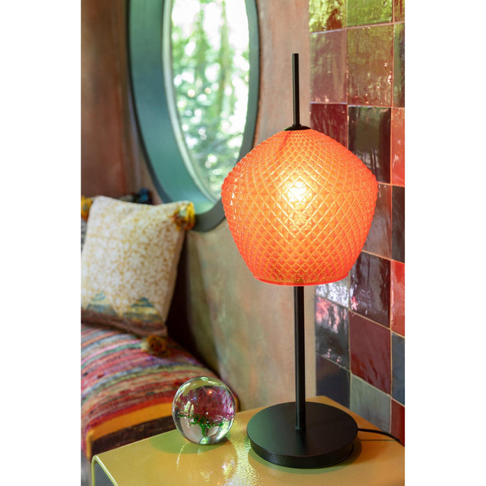 Tafellamp Rood Metaal 23 cm-Tafellampen-J-Line